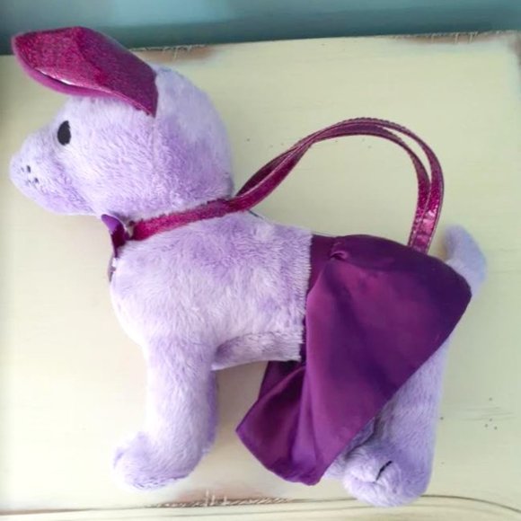 Gap Young At Heart plush Terrier Dog mini bag coin purse 🍂 - Picture 4 of 7